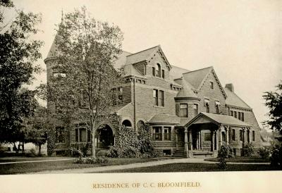 Residence of C.C. Bloomfield