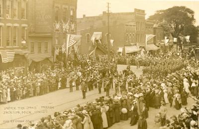 "Under the Oaks" Celebration Parade (Photo June 4, 1910)