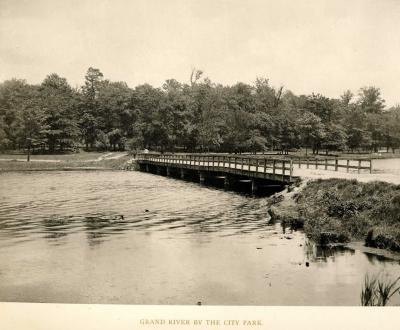 Grand River by the City Park