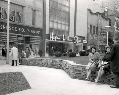Downtown Michigan Ave Mall circa 1965