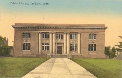 Jackson District Library (Carnegie - Front)