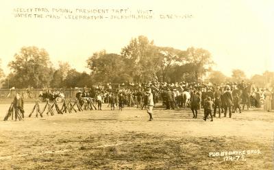 "Under the Oaks" Celebration ;President Taft Speaking at Keely Park