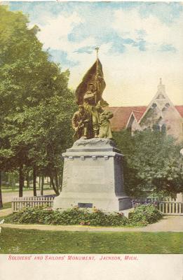 Soldiers' & Sailors' Monument (Close-Up Shot)