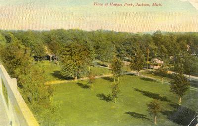 Hague Park (View of Roller Coaster - "Incline and Jack Rabbit")