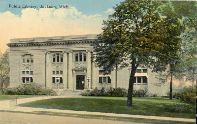 Jackson District Library (Carnegie - Front)