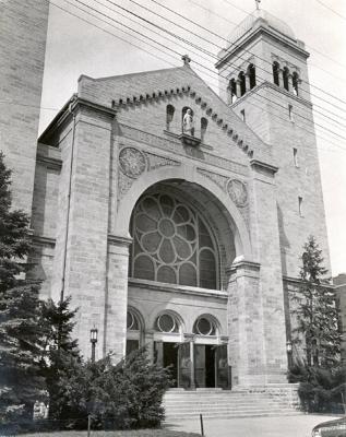St. Mary's Star of the Sea Wesley St. Entrance