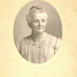 Portrait of an unidentified woman