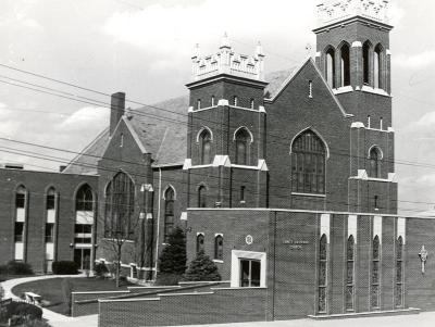 Trinity Lutheran Church exterior W. Wesley