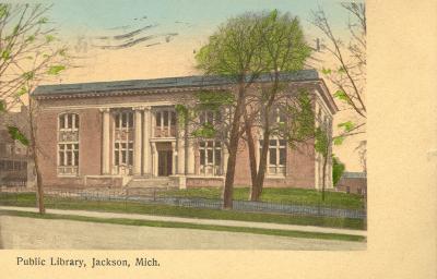 Jackson District Library (Carnegie - Front)