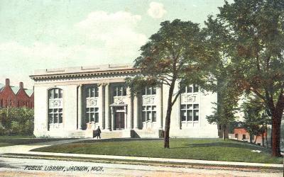 Jackson District Library (Carnegie - Front)