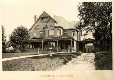 Residence of C.C. Pond