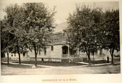 Residence of B.O. Wing