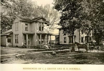 Residences of C.J. Graves and H.D. Doumall