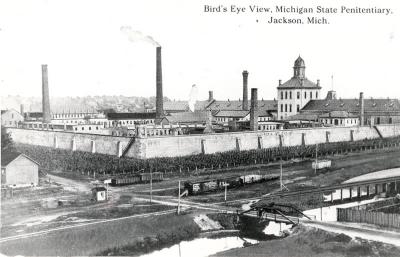 Michigan State Prison Aerial looking S.E.