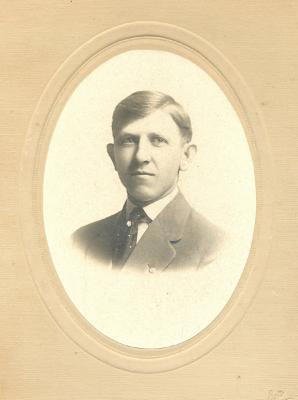 Portrait of an unidentified man