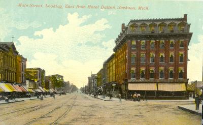 Main Street looking east (from Hotel Dalton)