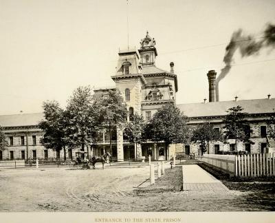 Entrance to the State Prison