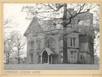 American Legion Home McNaughton Moses W. Trail St.