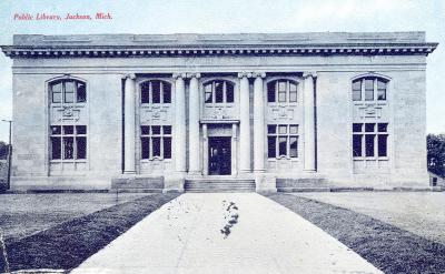 Jackson District Library (Carnegie - Front)
