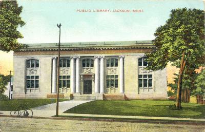 Jackson District Library (Carnegie - Front)