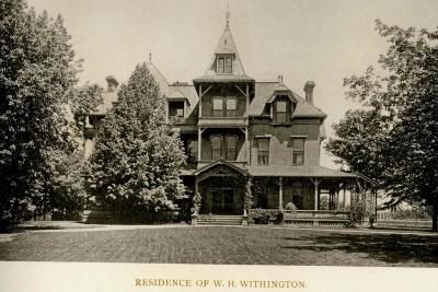 Residence of W.H. Withington