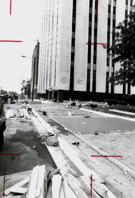 Michigan Avenue after removal of mall