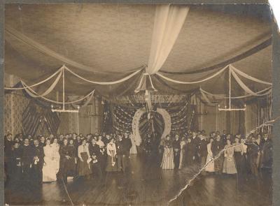 People attending a dance