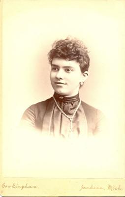 Portrait of Grace Bagg, Elliott Burgy McKursie