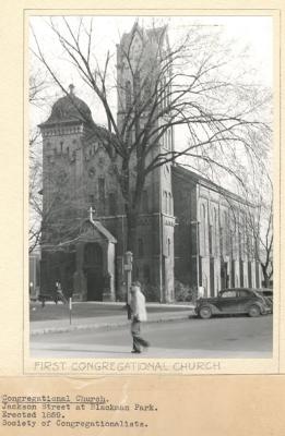 Blackman Park First Congregational Church Jackson St.