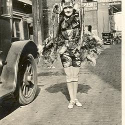 An unidentified woman