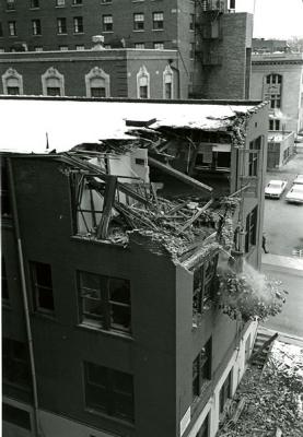 Hayes St. building demolition