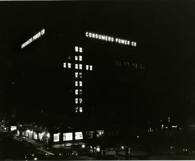 Consumers Power Office Building, December 1954