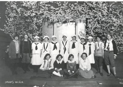 Unidentified "Sports Revue" Girls