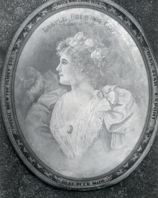 Photo of a beer sign