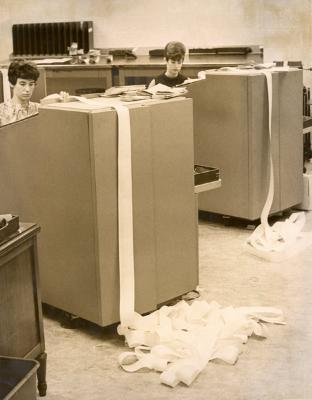 Women working in office