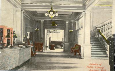 Jackson District Library (Carnegie - Main Interior)