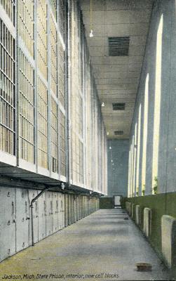Michigan State Prison (Interior - New Cell Blocks)