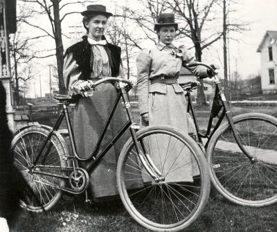 Women with Bicycles