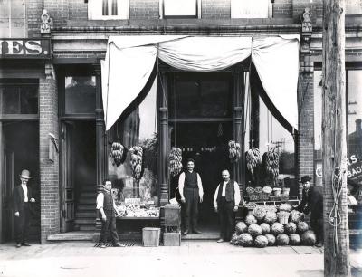 Longobardi S. Frank 1886 Fruit market