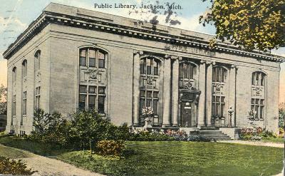 Jackson District Library (Carnegie - Front)