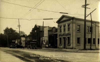 Main Street, South Side, Parma, Mich.