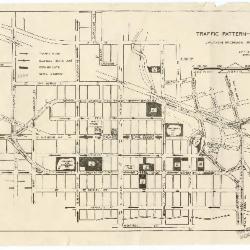 Traffic Pattern - C.B.D. Jackson Michigan 1969