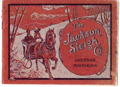 Jackson Sleigh Company Catalogue Number Twenty, 1905-1906