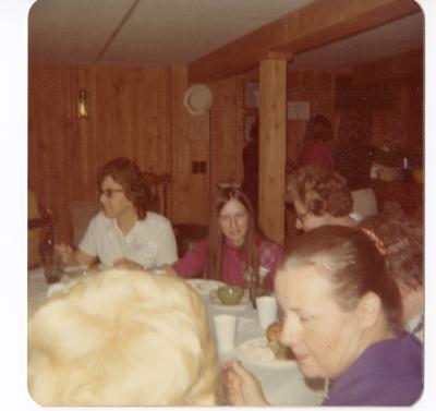 New Member Potluck Dinner - AAUW Jackson Michigan Branch event Oct 11, 1973 