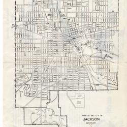 Key to Jackson, Michigan Map
