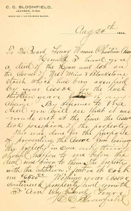 Hand written document